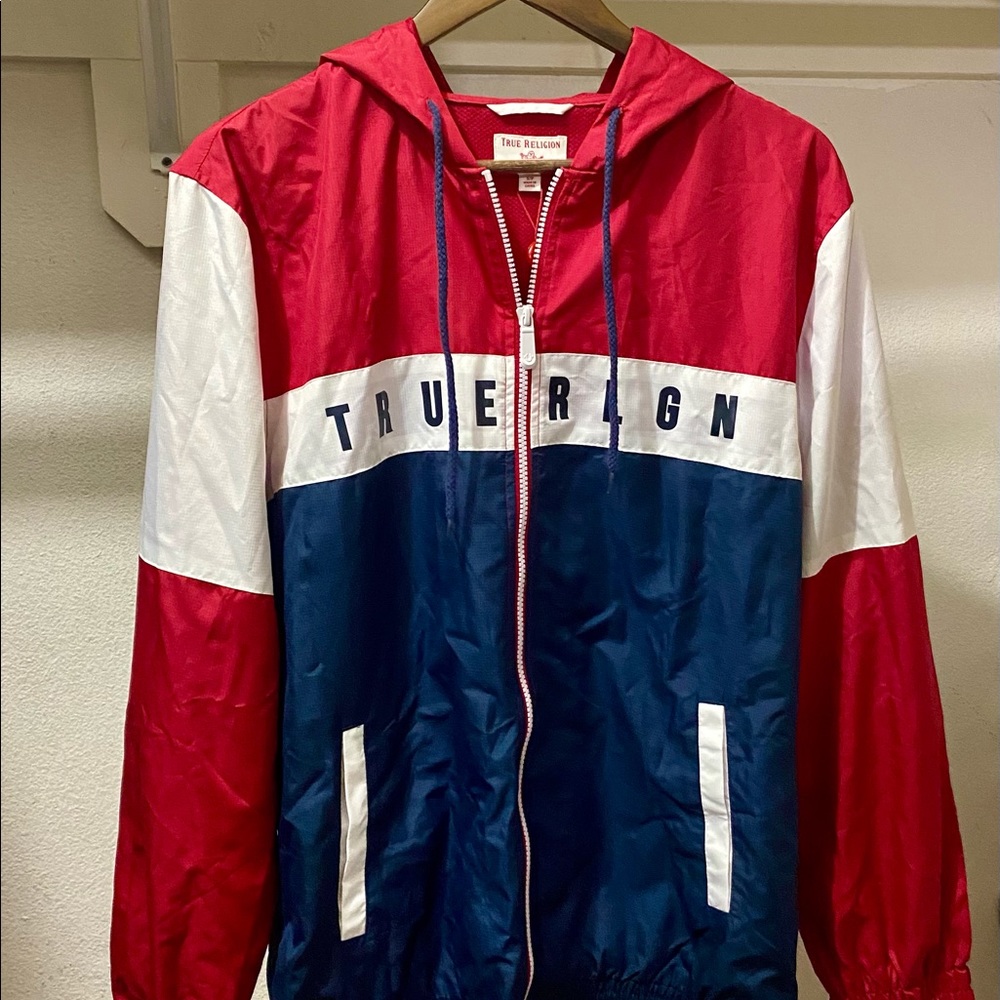 True Religion jacket Windbreaker size S